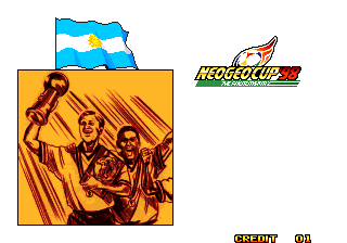 Screenshot Thumbnail / Media File 1 for Neo-Geo Cup '98 - The Road to the Victory
