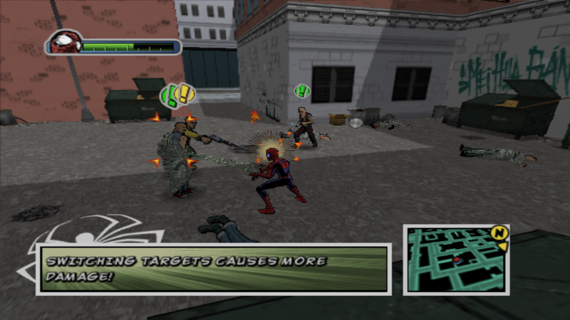 ps2 ultimate spiderman
