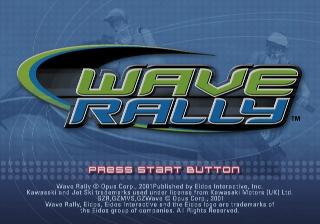 Screenshot Thumbnail / Media File 1 for Wave Rally (USA)