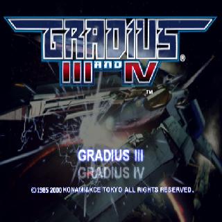 Screenshot Thumbnail / Media File 1 for Gradius III and IV (Europe)