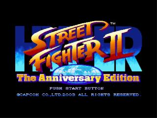 Screenshot Thumbnail / Media File 1 for Hyper Street Fighter 2 - The Anniversary Edition (Europe)