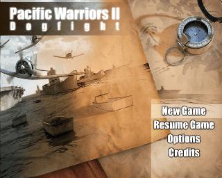 Screenshot Thumbnail / Media File 1 for Pacific Warriors II - Dogfight! (Europe)