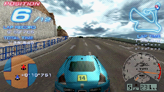 Screenshot Thumbnail / Media File 1 for Ridge Racer (Europe)