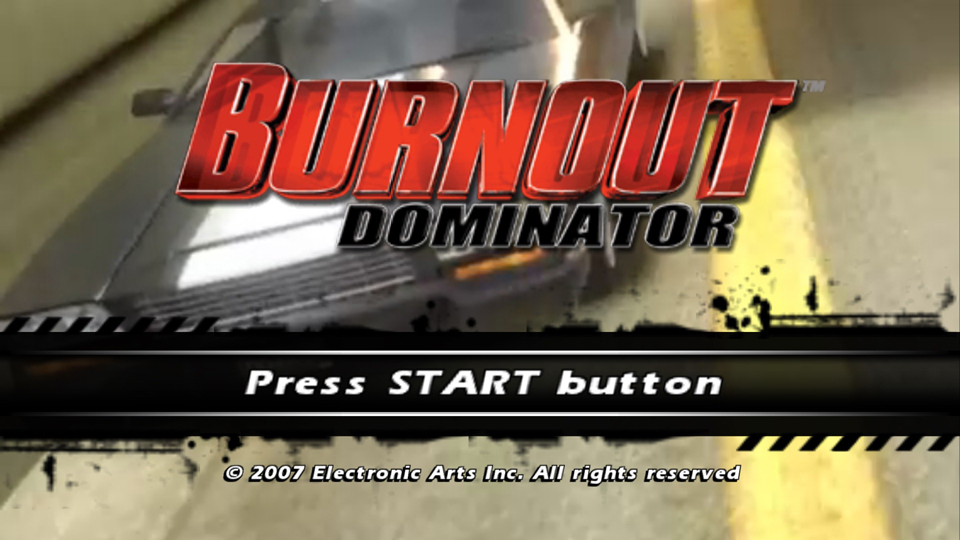 Burnout Dominator (Europe) ISO