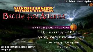 Screenshot Thumbnail / Media File 1 for Warhammer - Battle for Atluma (USA)
