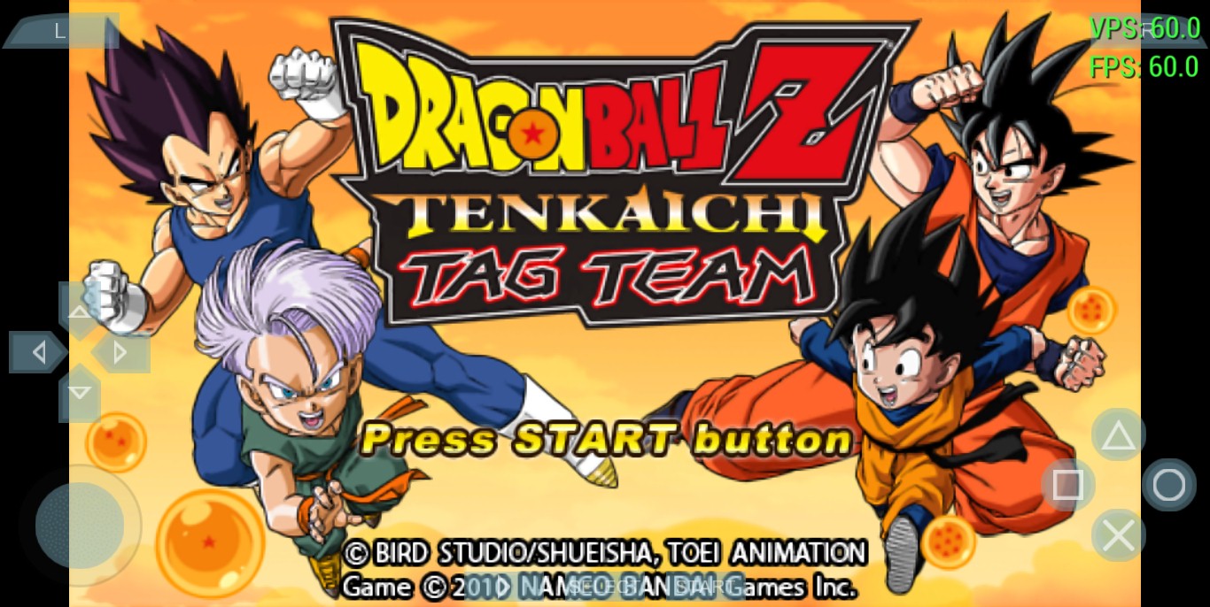 Dragon Ball Z Tenkaichi Tag Team (Europe) ISO