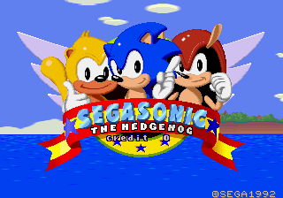 Screenshot Thumbnail / Media File 1 for SegaSonic The Hedgehog (Japan, prototype)