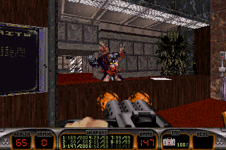 Screenshot Thumbnail / Media File 1 for Duke Nukem - Total Meltdown (Japan)