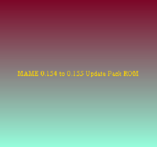 Screenshot Thumbnail / Media File 1 for MAME 0.154 to 0.155 Update Pack