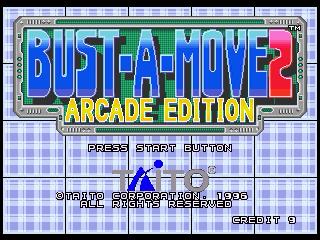 Screenshot Thumbnail / Media File 1 for Bust a Move 2 Arcade Edition (U)
