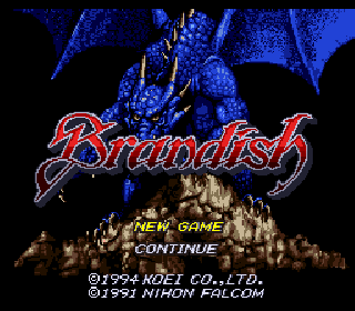 Screenshot Thumbnail / Media File 1 for Brandish (Japan)
