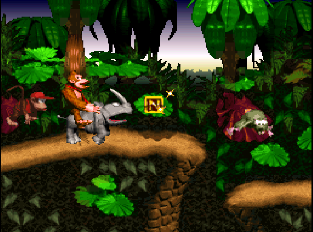 donkey kong country snes