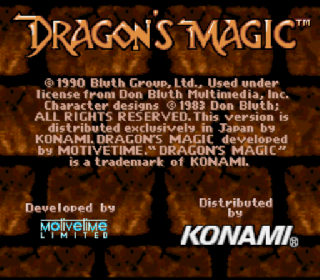 Screenshot Thumbnail / Media File 1 for Dragon's Magic (Japan)
