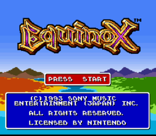 Screenshot Thumbnail / Media File 1 for Equinox (USA) (Beta)