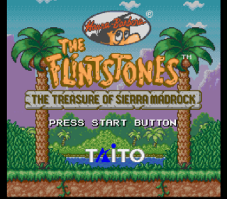 Screenshot Thumbnail / Media File 1 for Flintstones, The - The Treasure of Sierra Madrock (Japan)