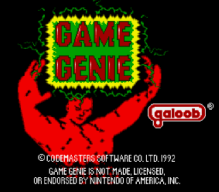 Screenshot Thumbnail / Media File 1 for Game Genie BIOS (USA) (Unl)