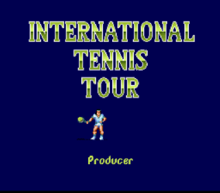 Screenshot Thumbnail / Media File 1 for International Tennis Tour (USA)