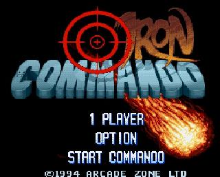 Screenshot Thumbnail / Media File 1 for Iron Commando (Europe) (Proto)