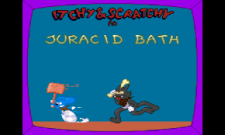 Screenshot Thumbnail / Media File 1 for Itchy & Scratchy Game, The (Europe)