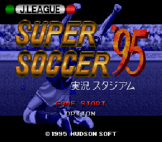 Screenshot Thumbnail / Media File 1 for J.League Super Soccer '95 - Jikkyou Stadium (Japan)