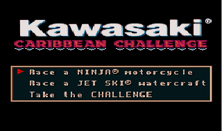 Screenshot Thumbnail / Media File 1 for Kawasaki Caribbean Challenge (USA)
