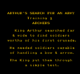Screenshot Thumbnail / Media File 1 for King Arthur's World (Europe)