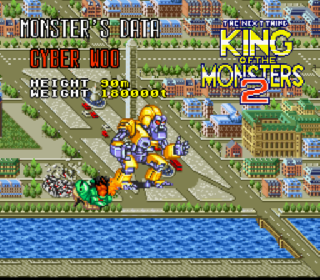 Screenshot Thumbnail / Media File 1 for King of the Monsters 2 - The Next Thing (Japan)