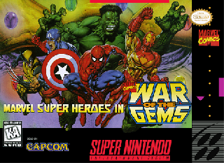 Screenshot Thumbnail / Media File 1 for Marvel Super Heroes - War of the Gems (Japan)