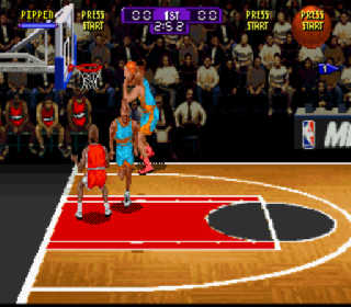 Screenshot Thumbnail / Media File 1 for NBA Hang Time (USA)