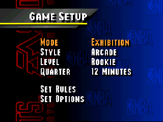 Screenshot Thumbnail / Media File 1 for NBA Live '95 (Japan) (Rev 0A)