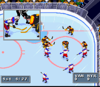 Screenshot Thumbnail / Media File 1 for NHL '95 (USA)