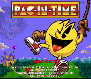 Screenshot Thumbnail / Media File 1 for Pac-in-Time (Japan)