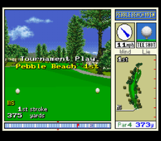 Screenshot Thumbnail / Media File 1 for Pebble Beach Golf Links (USA)