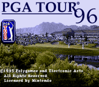 Screenshot Thumbnail / Media File 1 for PGA Tour '96 (Europe)