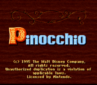 Screenshot Thumbnail / Media File 1 for Pinocchio (Japan)