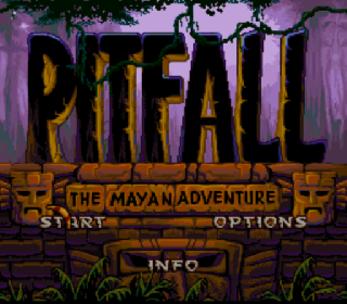 Screenshot Thumbnail / Media File 1 for Pitfall - The Mayan Adventure (USA) (Beta)