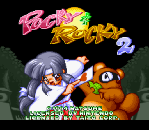 famicon pocky and rocky 2