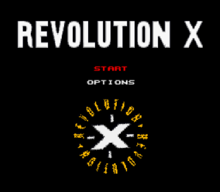 Screenshot Thumbnail / Media File 1 for Revolution X (Europe)