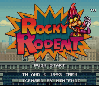 Screenshot Thumbnail / Media File 1 for Rocky Rodent (Europe)