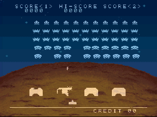 Screenshot Thumbnail / Media File 1 for Space Invaders - The Original Game (USA)