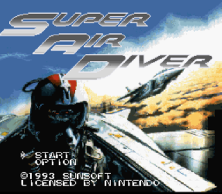 Screenshot Thumbnail / Media File 1 for Super Air Diver (Europe)