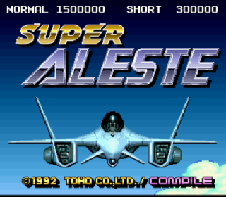 Screenshot Thumbnail / Media File 1 for Super Aleste (Japan)