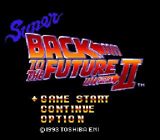 Screenshot Thumbnail / Media File 1 for Super Back to the Future Part II (Japan)