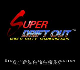 Screenshot Thumbnail / Media File 1 for Super Drift Out - World Rally Championships (Japan)