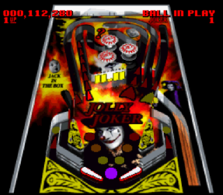 Screenshot Thumbnail / Media File 1 for Super Pinball - Behind the Mask (Japan) (Beta)