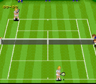 Screenshot Thumbnail / Media File 1 for Super Tennis (Europe) (Rev A)