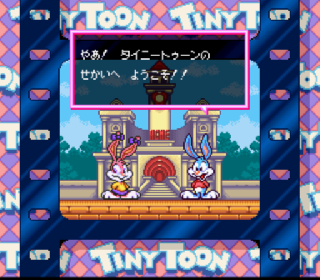 Screenshot Thumbnail / Media File 1 for Tiny Toon Adventures (Japan) (Rev A)