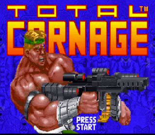 Screenshot Thumbnail / Media File 1 for Total Carnage (USA) (Beta1)
