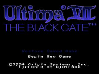 Screenshot Thumbnail / Media File 1 for Ultima VII - The Black Gate (USA)