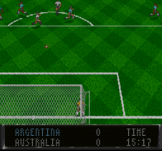 Screenshot Thumbnail / Media File 1 for World Cup Striker (Japan)